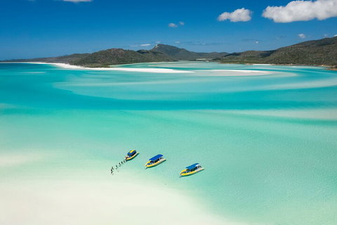 Ocean Rafting Tour To Whitehaven Beach, Hill Inlet Lookout & Top Snorkel Spots - Accommodation Port Hedland 1