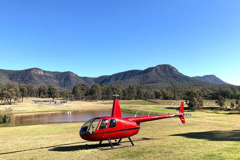 Private Helicopter Flight To Hunter Valley With A La Carte Lunch - For 2 - Accommodation Port Hedland 2
