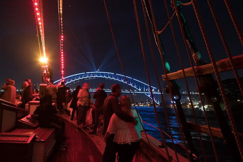 Vivid Tall Ships Dinner Cruise On Sydney Harbour - Accommodation Port Hedland 1