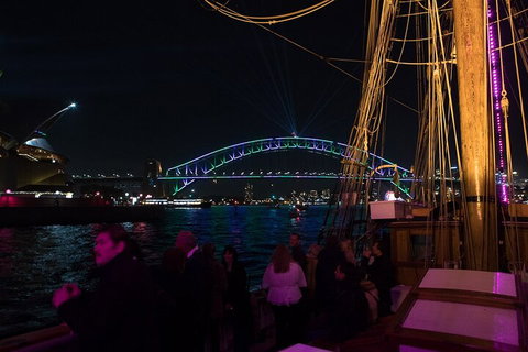 Vivid Tall Ships Dinner Cruise On Sydney Harbour - Accommodation Port Hedland 3