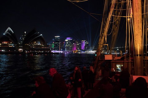 Vivid Tall Ships Dinner Cruise On Sydney Harbour - Accommodation Port Hedland 4
